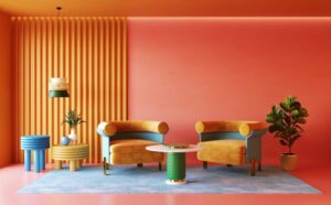 Współczesny design wnętrz w klasycznej palecie barw – harmonia nowości i tradycji